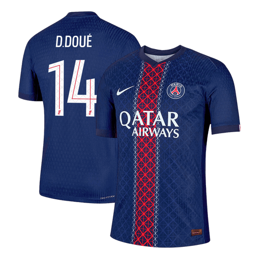 PSG Hjemmebanetrøje Spillerversion 2025/26 D.DOUÉ #14