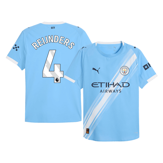 Manchester City Hjemmebanetrøje Spillerversion 2025/26 REIJNDERS #4