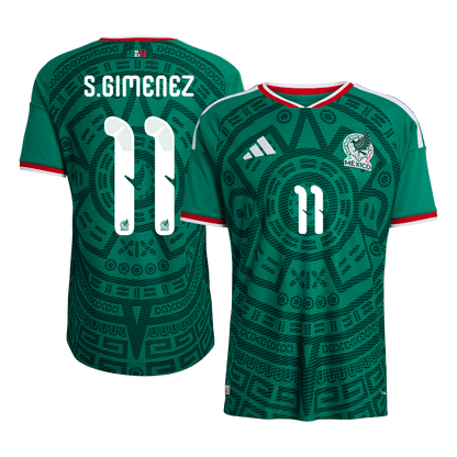 Mexico World Cup Hjemmebanetrøje Spillerversion 2026 S.GIMENEZ #11