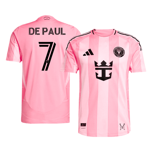 Inter Miami CF Hjemmebanetrøje Spillerversion 2025 DE PAUL #7