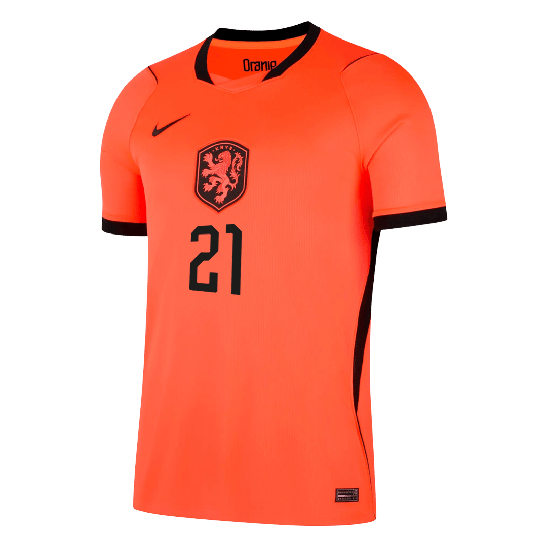 Netherlands World Cup Hjemmetrøje 2026 F.DE JONG #21