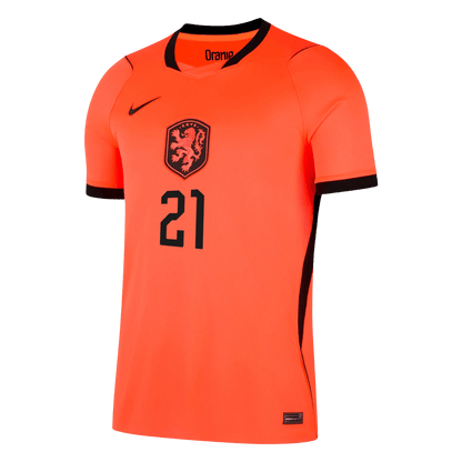 Netherlands World Cup Hjemmetrøje 2026 F.DE JONG #21