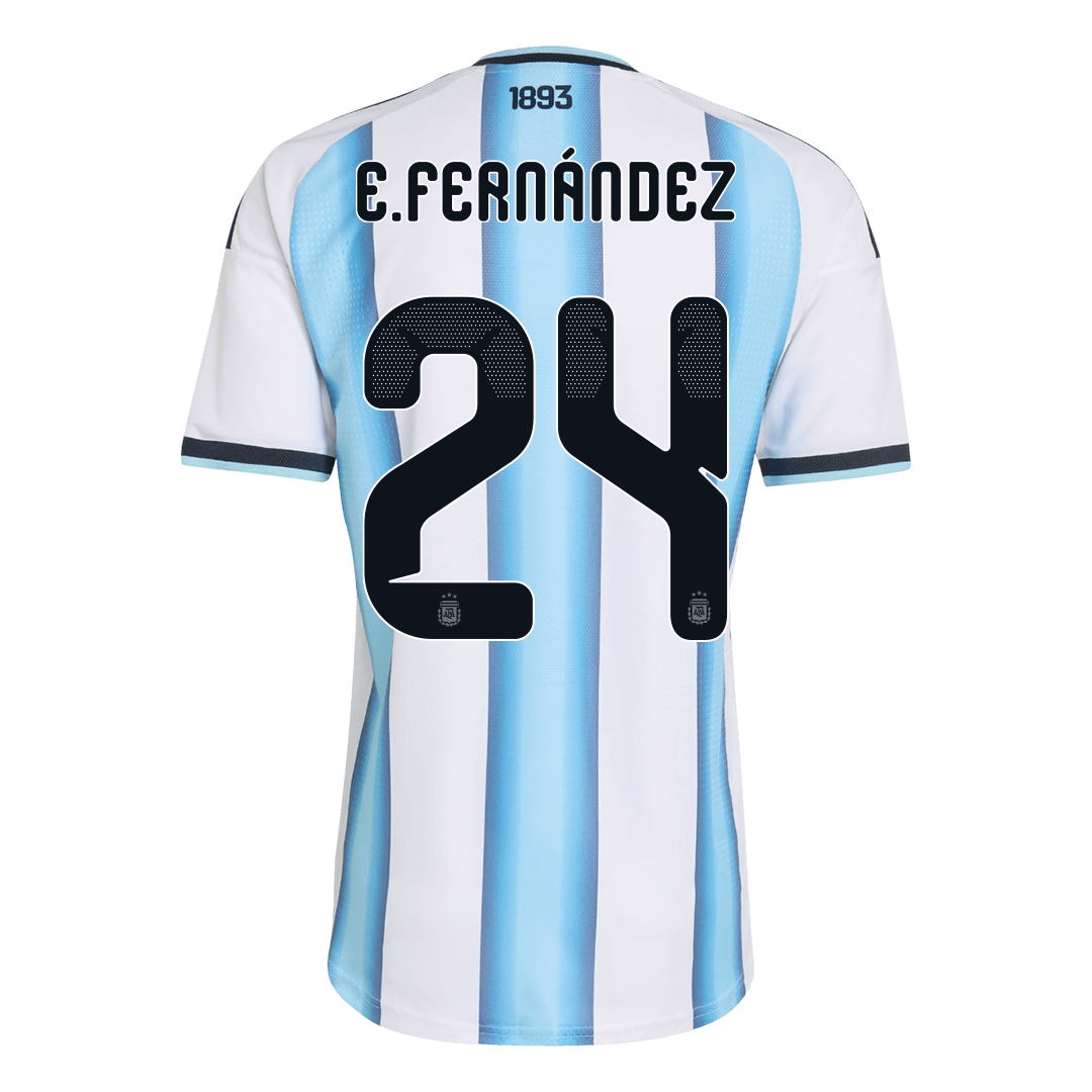 Argentina World Cup Hjemmebanetrøje Spillerversion 2026 E. FERNÁNDEZ