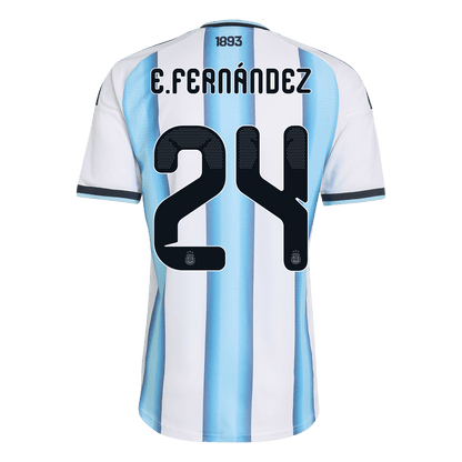 Argentina World Cup Hjemmebanetrøje Spillerversion 2026 E. FERNÁNDEZ