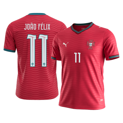 Portugal World Cup Hjemmetrøje 2026 JOÃO FÉLIX #11 [PREMIUM]
