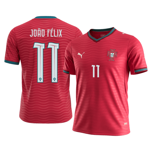 Portugal World Cup Hjemmetrøje 2026 JOÃO FÉLIX #11 [PREMIUM]