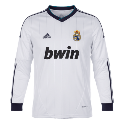 Real Madrid Retro Langærmet Hjemmebanetrøje 2012/13