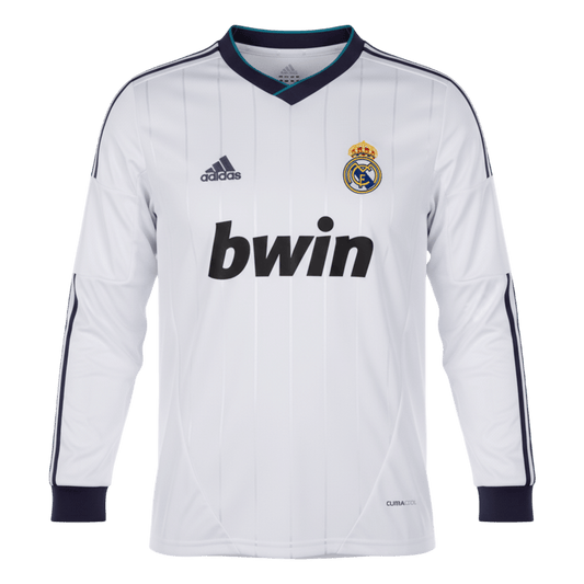Real Madrid Retro Langærmet Hjemmebanetrøje 2012/13