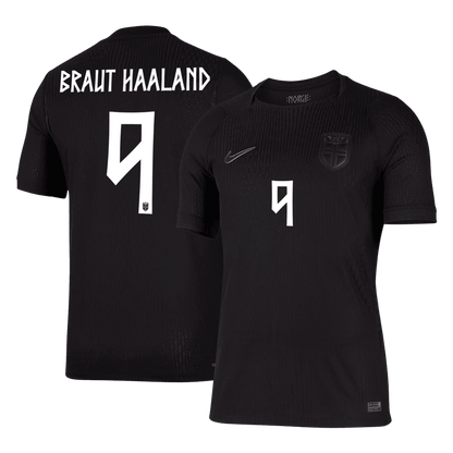 Norway World Cup Udebanebanetrøje Spillerversion 2026 BRAUT HAALAND #9