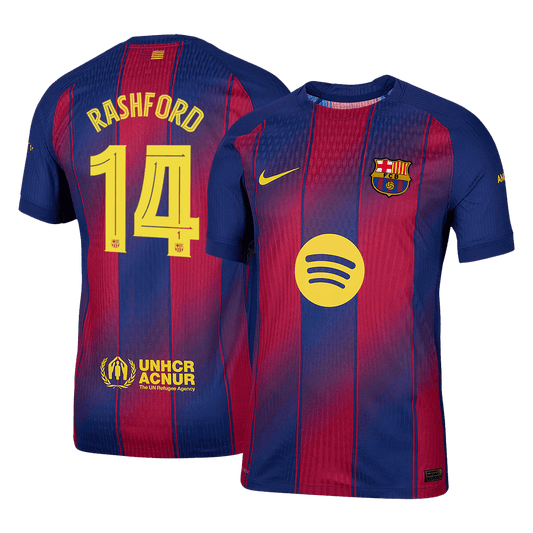 Barcelona Hjemmebanetrøje Spillerversion 2025/26 UCL RASHFORD #14