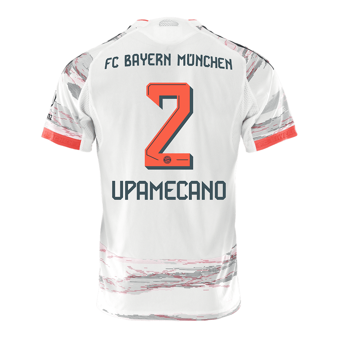 Bayern Munich Udebanebanetrøje Spillerversion 2025/26 UPAMECANO #2