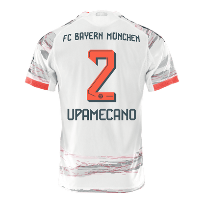Bayern Munich Udebanebanetrøje Spillerversion 2025/26 UPAMECANO #2
