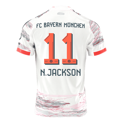 Bayern Munich Udebanetrøje 2025/26 N.JACKSON #11
