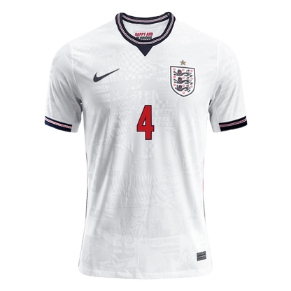 England World Cup Hjemmebanetrøje Spillerversion 2026 RICE #4