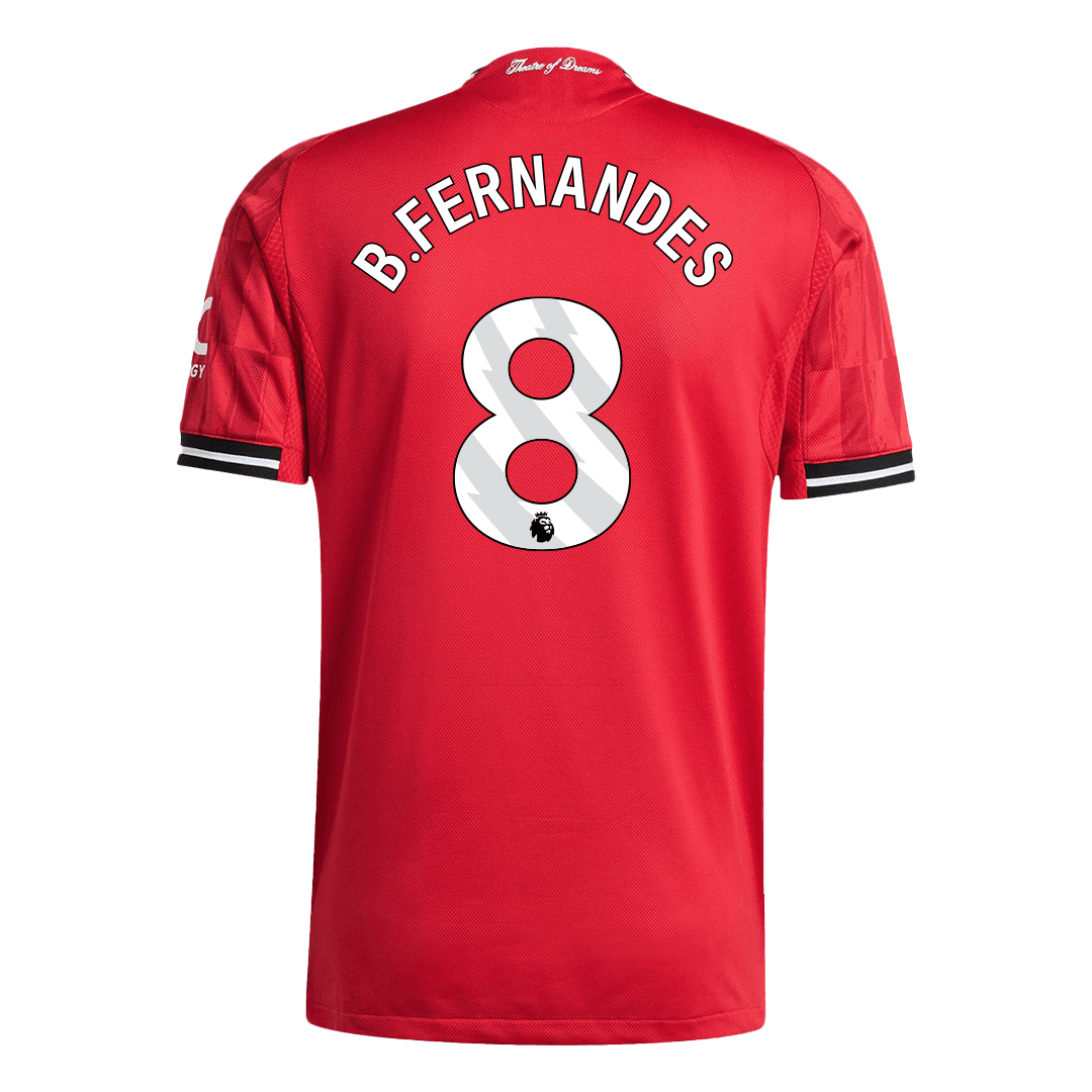 Manchester United Hjemmebanetrøje Spillerversion 2025/26 B.FERNANDES #8