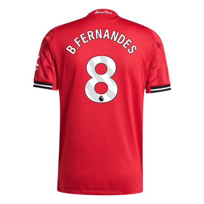 Manchester United Hjemmebanetrøje Spillerversion 2025/26 B.FERNANDES #8
