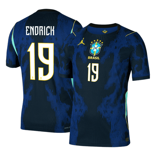 Brazil World Cup Udebanebanetrøje Spillerversion 2026 ENDRICK #19