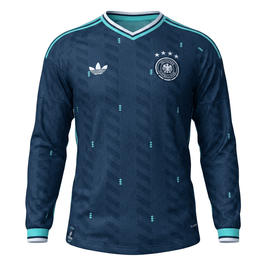 Germany World Cup Langærmet Udebanebanetrøje 2026