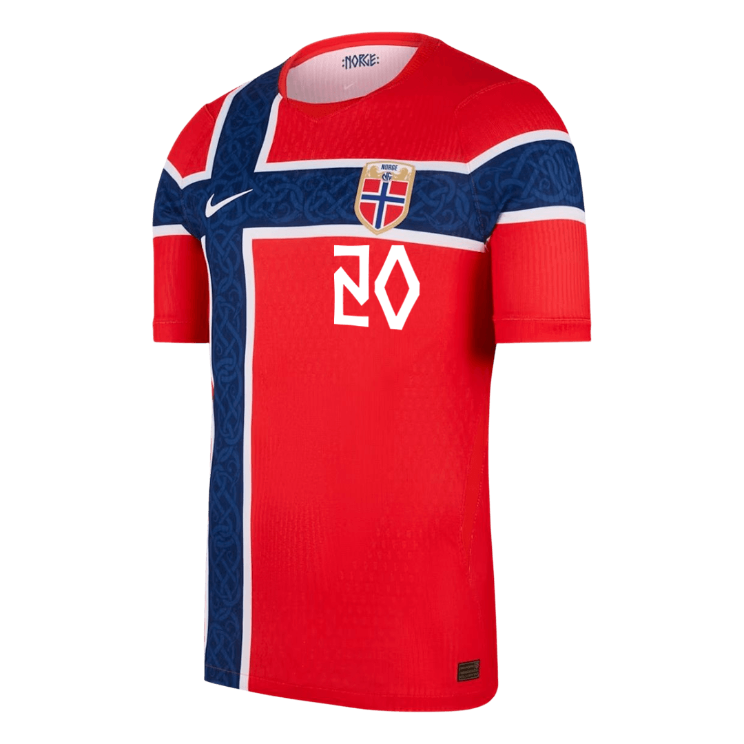 Norway World Cup Hjemmebanetrøje Spillerversion 2026 NUSA #20