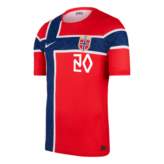 Norway World Cup Hjemmebanetrøje Spillerversion 2026 NUSA #20