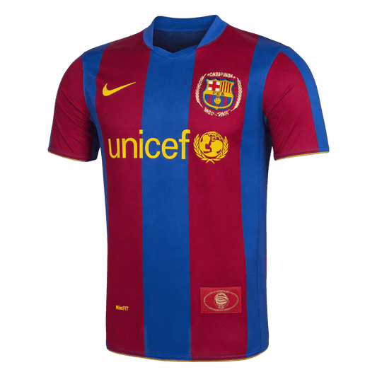 Barcelona Retro Hjemmebanetrøje 2007/08