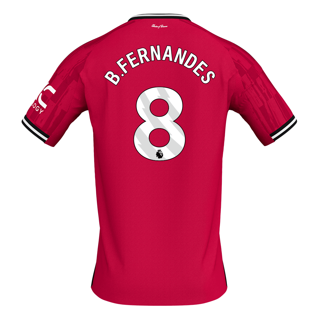 Manchester United Hjemmetrøje 2025/26 B.FERNANDES #8 [PREMIUM]
