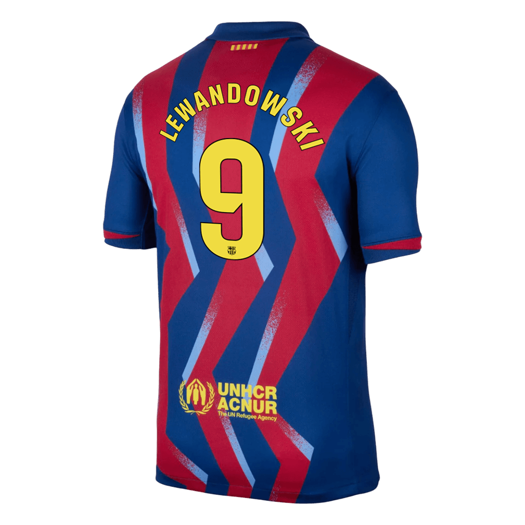 Barcelona Fjerdetrøje 2025/26 LEWANDOWSKI #9