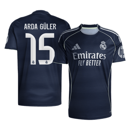 Real Madrid Udebanetrøje 2025/26 ARDA GÜLER #15 [PREMIUM]