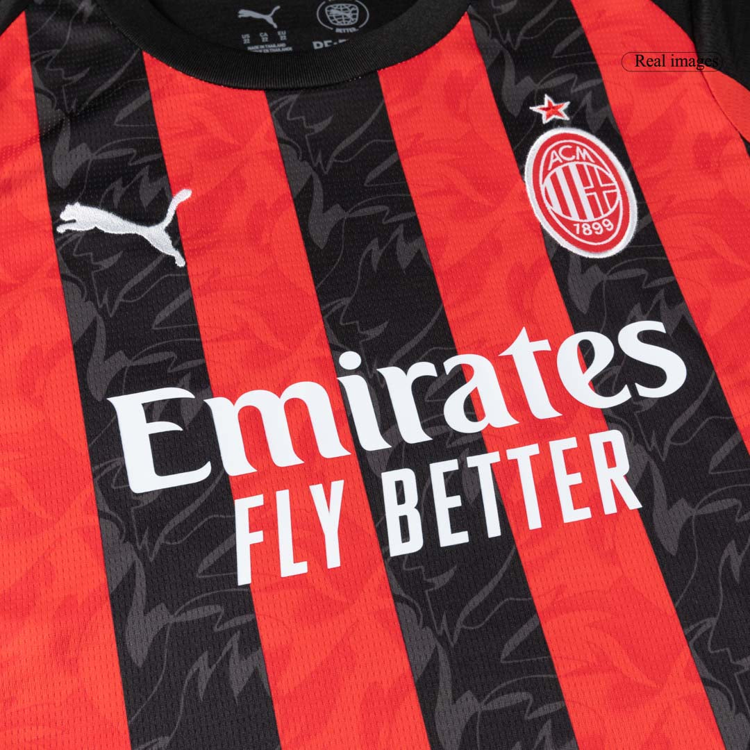 AC Milan Hjemmebanesæt Børn 3-dele 2025/26