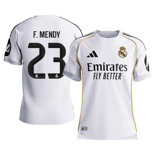 Real Madrid Hjemmebanetrøje Spillerversion 2025/26 F.MENDY #23 [PREMIUM]
