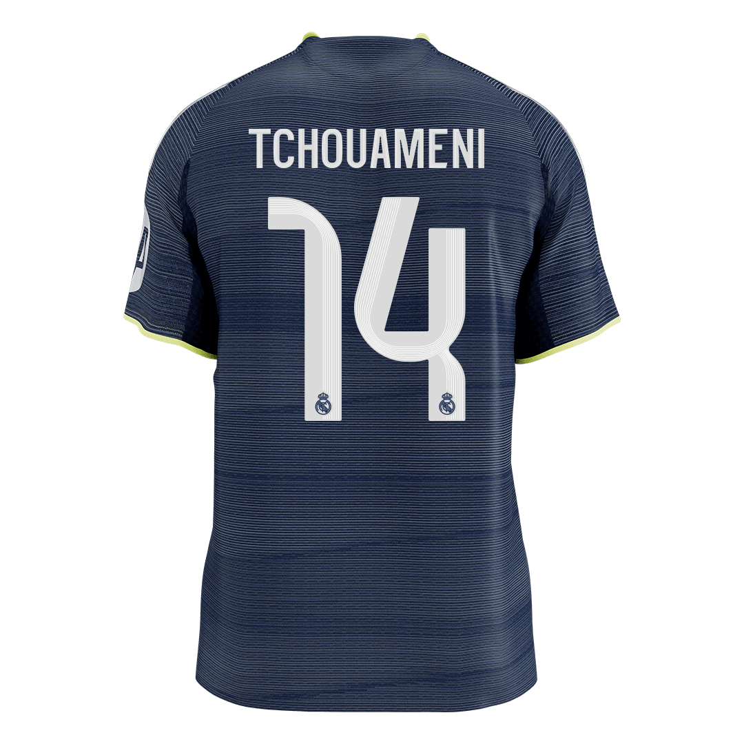 Real Madrid Udebanebanetrøje Spillerversion 2025/26 TCHOUAMENI #14 [PREMIUM]