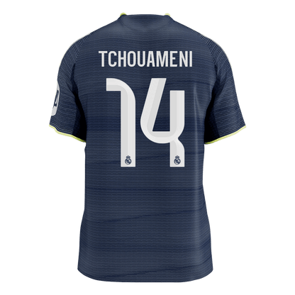 Real Madrid Udebanebanetrøje Spillerversion 2025/26 TCHOUAMENI #14 [PREMIUM]