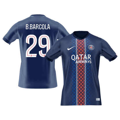 PSG Hjemmetrøje 2025/26 B.BARCOLA #29 [PREMIUM]