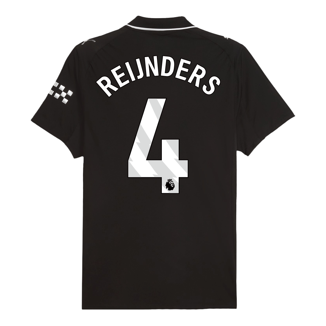 Manchester City Udebanebanetrøje Spillerversion 2025/26 REIJNDERS #4