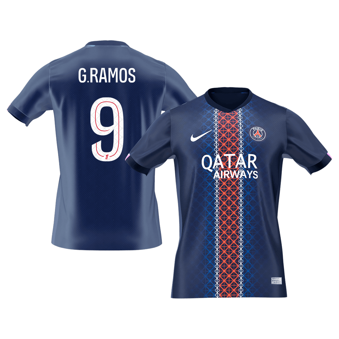 PSG Hjemmetrøje 2025/26 G.RAMOS #9 [PREMIUM]