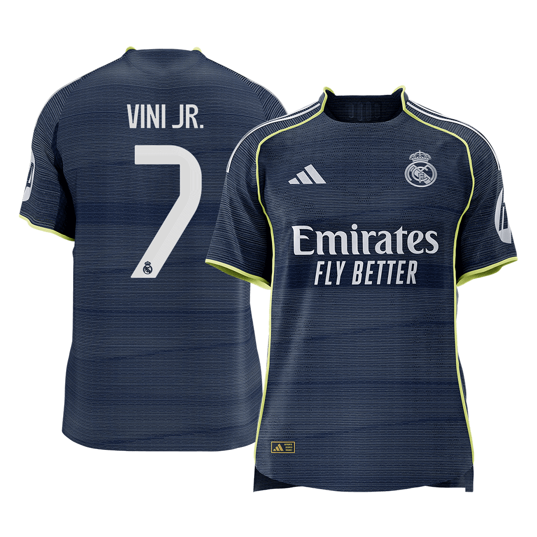 Real Madrid Udebanebanetrøje Spillerversion 2025/26 VINI JR. #7 [PREMIUM]