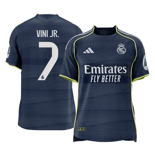 Real Madrid Udebanebanetrøje Spillerversion 2025/26 VINI JR. #7 [PREMIUM]