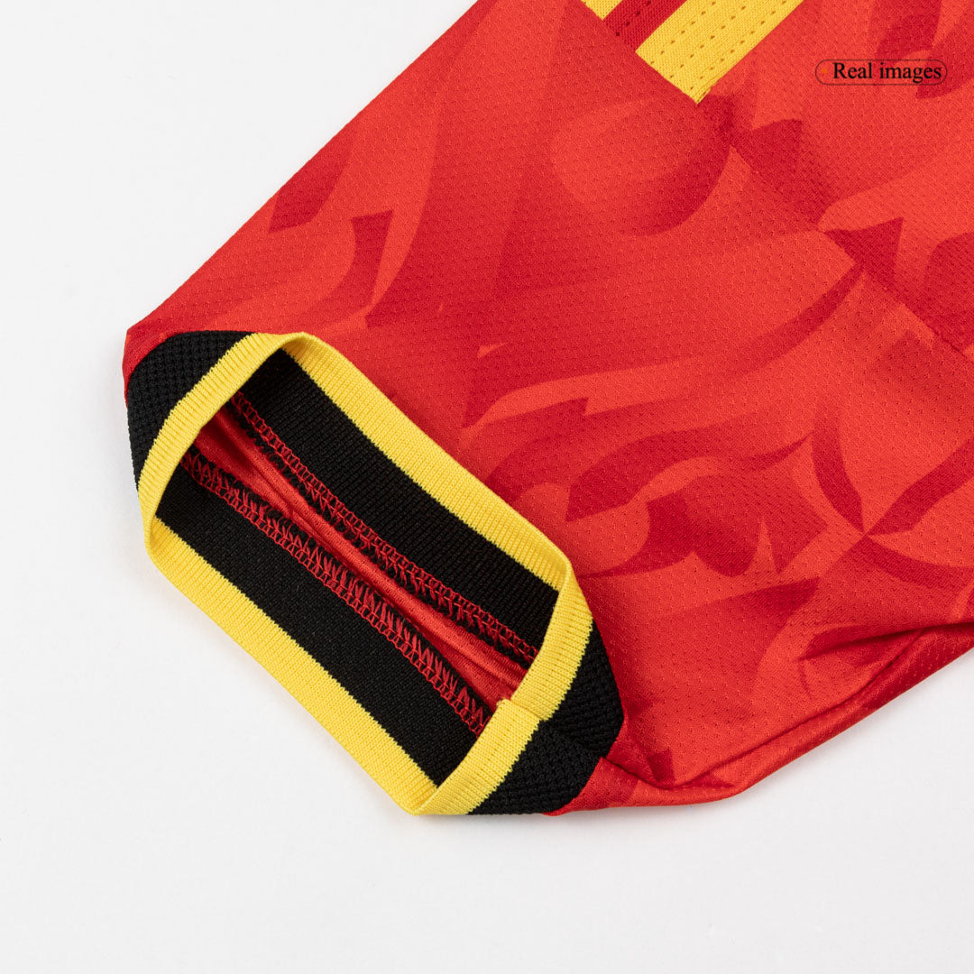 Belgium World Cup Hjemmebanetrøje Spillerversion 2026 LUKAKU #9