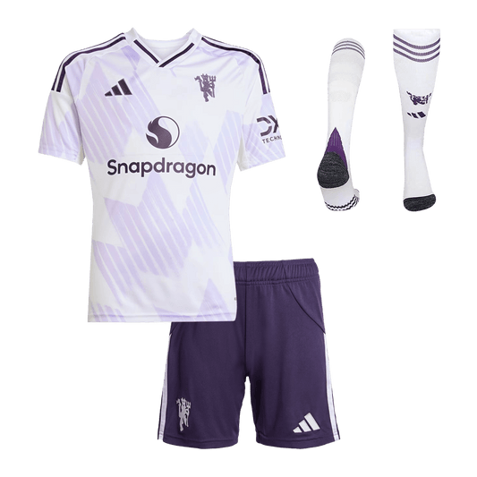 Manchester United Udebanebanesæt Børn 3-dele 2025/26