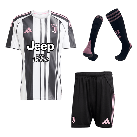 Juventus Hjemmebanesæt 3-dele 2025/26