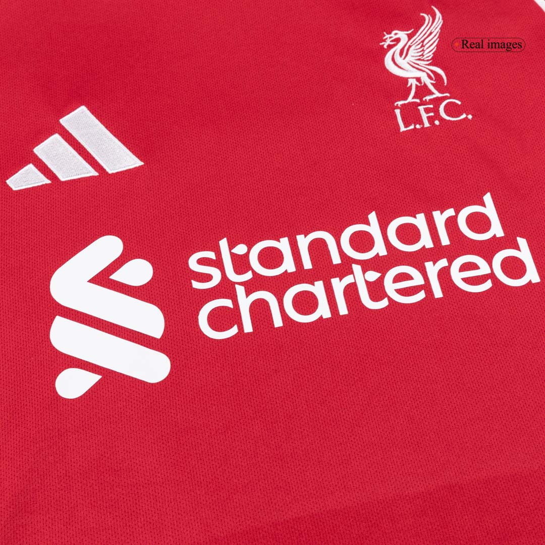 Liverpool Langærmet Hjemmebanetrøje 2025/26