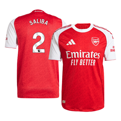 Arsenal Hjemmebanetrøje Spillerversion 2025/26 SALIBA #2