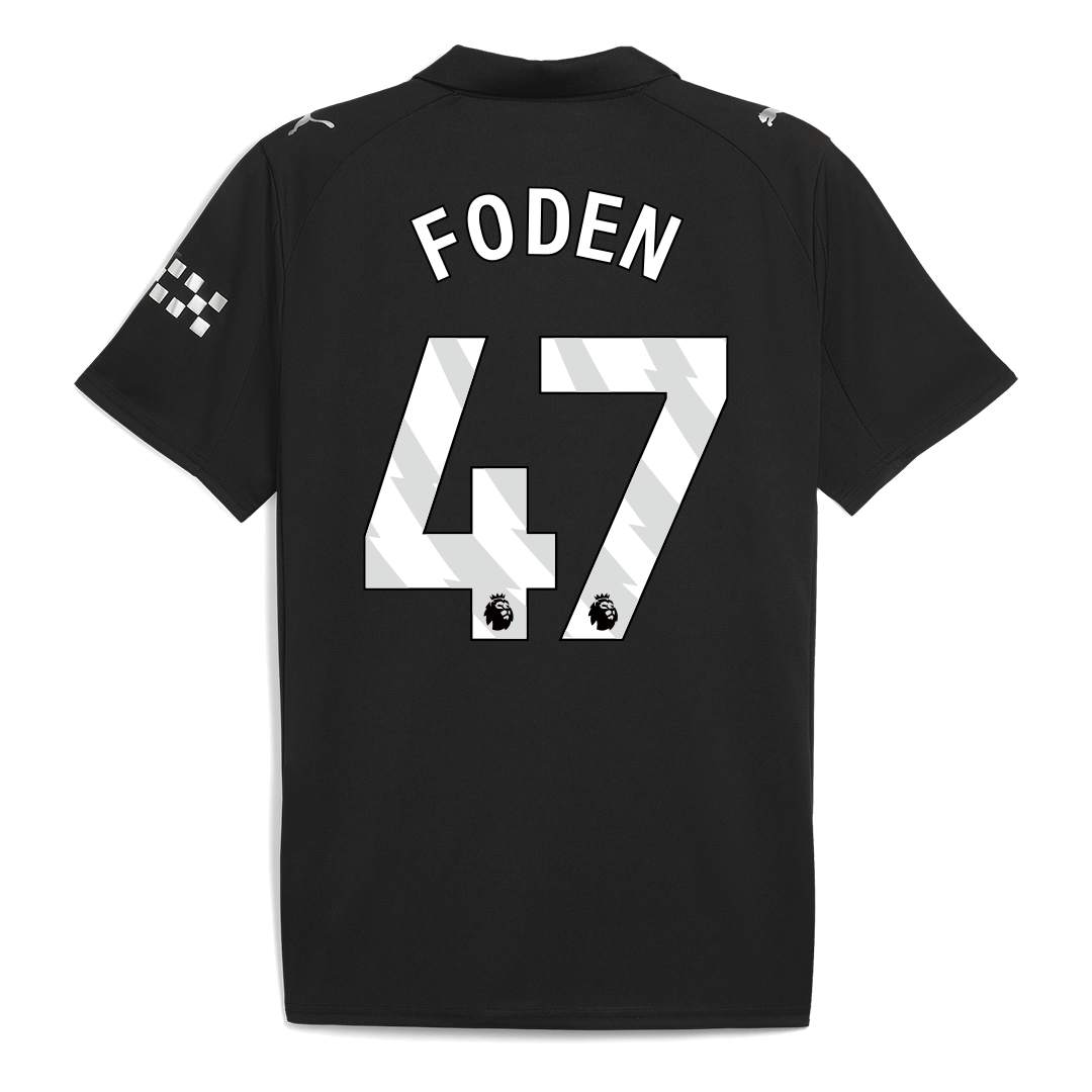 Manchester City Udebanetrøje 2025/26 FODEN #47
