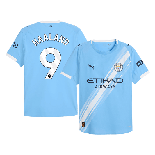 Manchester City Hjemmebanetrøje Spillerversion 2025/26 HAALAND #9