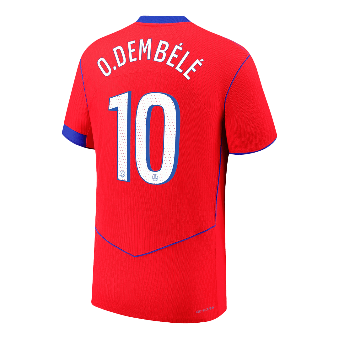 PSG Tredjebanetrøje Spillerversion 2025/26 O.DEMBÉLÉ #10