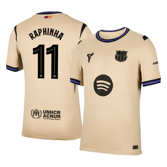 Barcelona Udebanetrøje 2025/26 UCL RAPHINHA #11