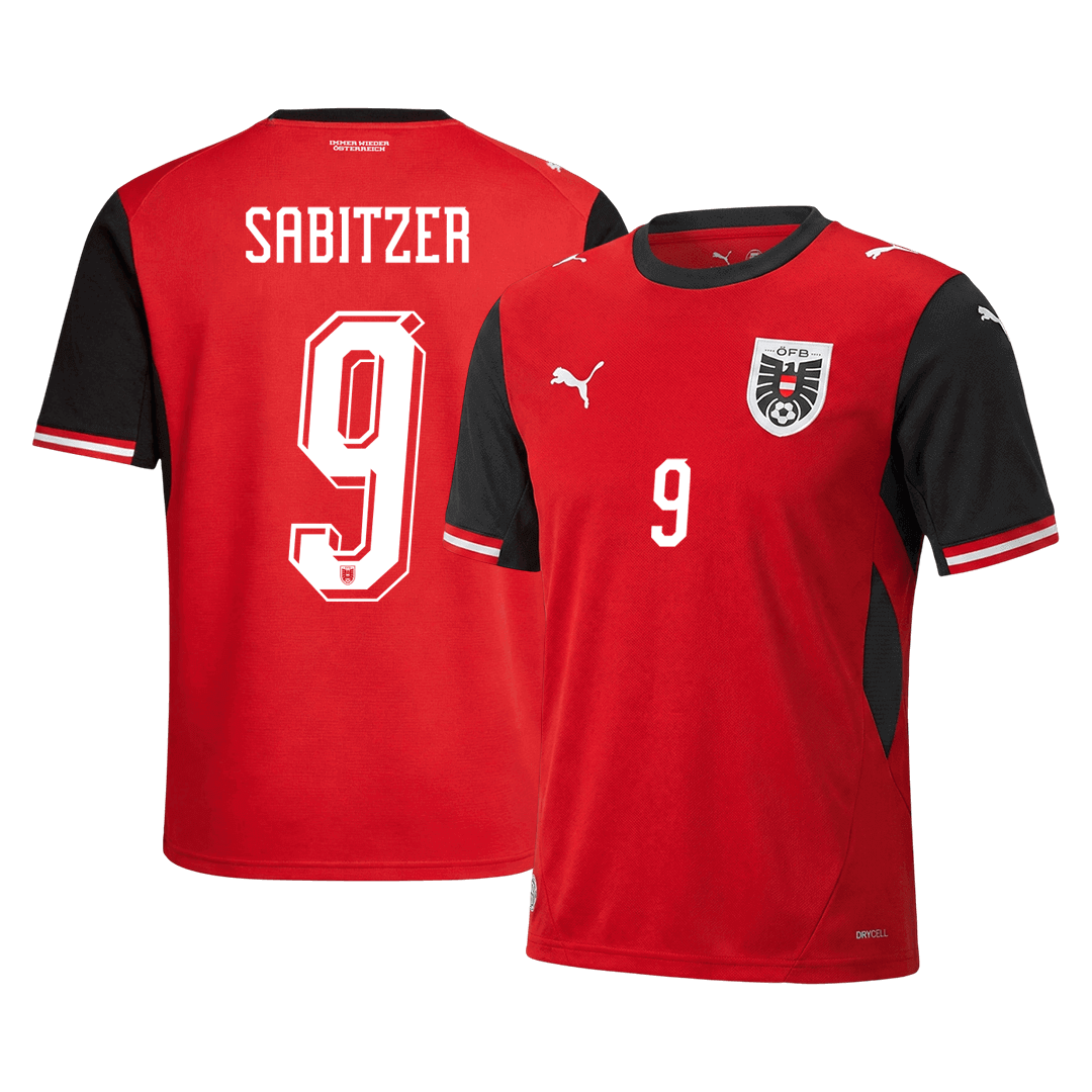 Austria World Cup Hjemmetrøje 2026 SABITZER #9