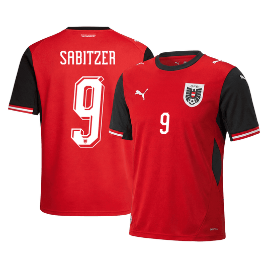 Austria World Cup Hjemmetrøje 2026 SABITZER #9