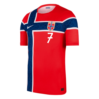 Norway World Cup Hjemmebanetrøje Spillerversion 2026 SØRLOTH #7