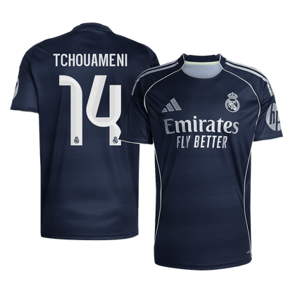 Real Madrid Udebanetrøje 2025/26 TCHOUAMENI #14 [PREMIUM]